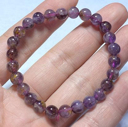 AAA+ Natural Authentic Auralite 23 Bracelet,Handmade Jewelry,Gemstone Bracelet,Crystal Bracelet,Personalized Gift ET457