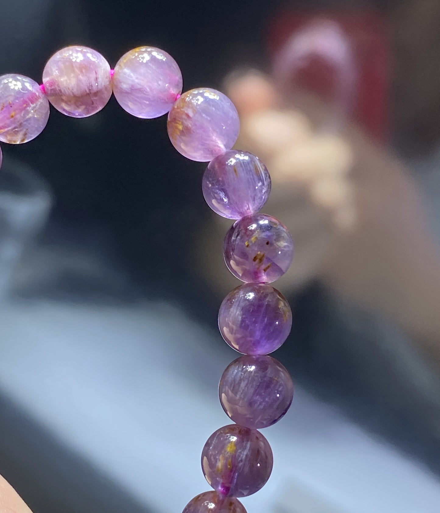 AAA+ Natural Authentic Auralite 23 Bracelet,Handmade Jewelry,Gemstone Bracelet,Crystal Bracelet,Personalized Gift ET457