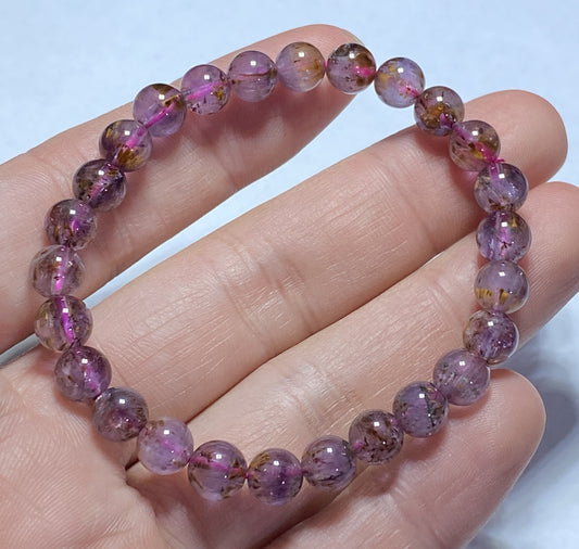 AAA+ Natural Authentic Auralite 23 Bracelet,Handmade Jewelry,Gemstone Bracelet,Crystal Bracelet,Personalized Gift ET460