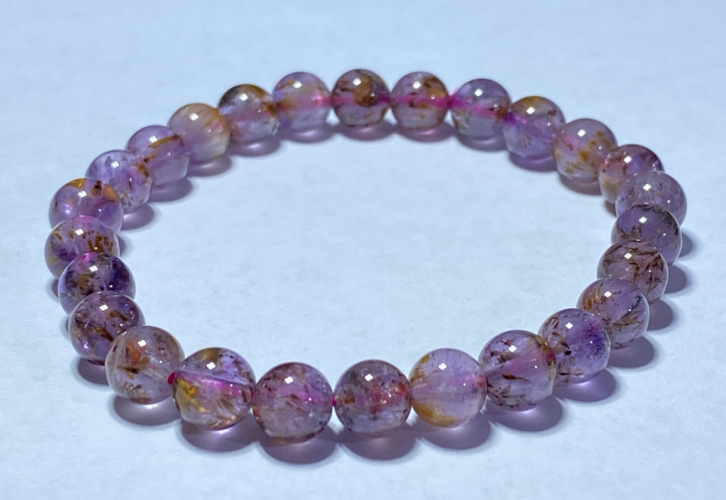 AAA+ Natural Authentic Auralite 23 Bracelet,Handmade Jewelry,Gemstone Bracelet,Crystal Bracelet,Personalized Gift ET460