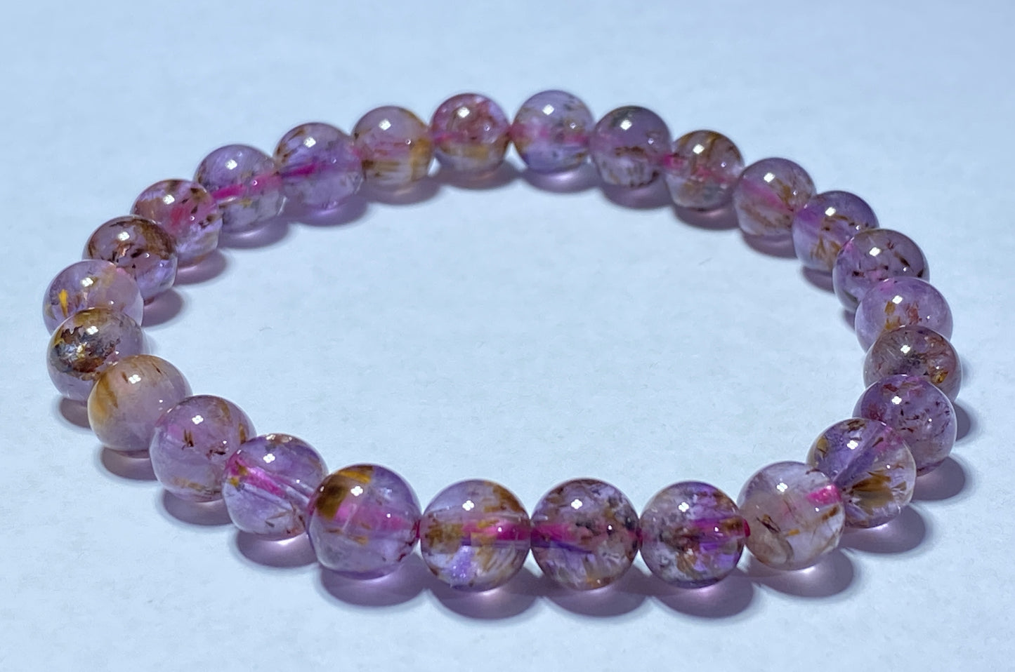 AAA+ Natural Authentic Auralite 23 Bracelet,Handmade Jewelry,Gemstone Bracelet,Crystal Bracelet,Personalized Gift ET460