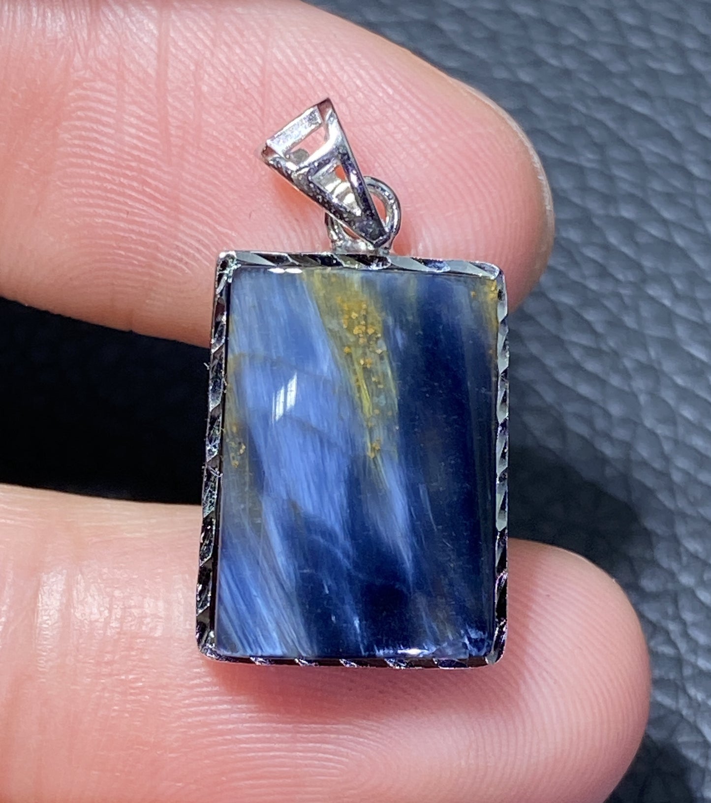 Pietersite,AAAA Natural Namibean Pietersite Pendant,925 Silver Pendant, Handmade Jewelry,Gift For Her,Healing Stone ET250