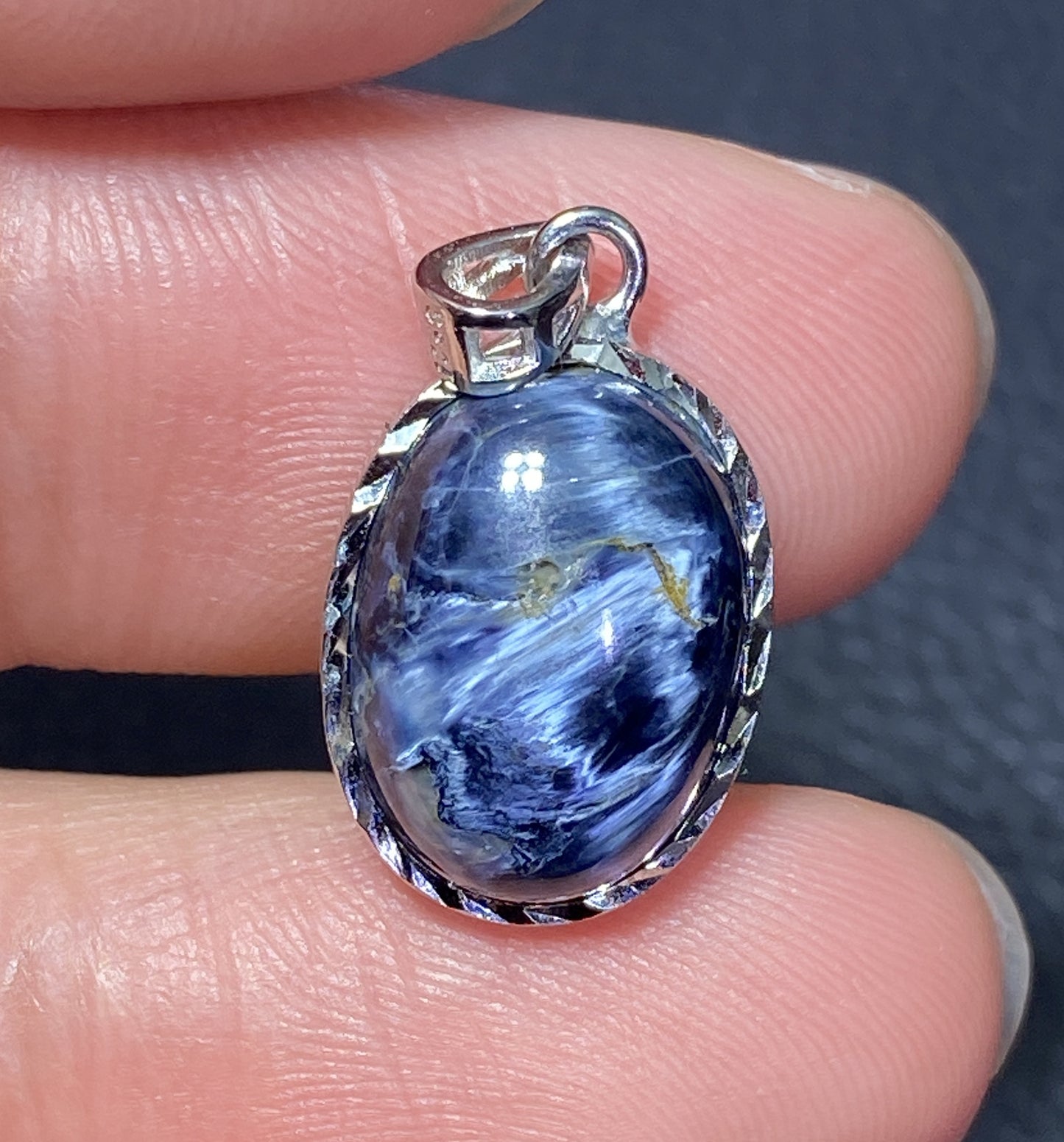 Pietersite,AA++ Natural Namibean Pietersite Pendant,925 Silver Pendant, Handmade Jewelry,(Sold at a discounted price) ET459