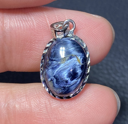 Pietersite,AA++ Natural Namibean Pietersite Pendant,925 Silver Pendant, Handmade Jewelry,(Sold at a discounted price) ET459