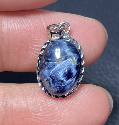 Pietersite,AA++ Natural Namibean Pietersite Pendant,925 Silver Pendant, Handmade Jewelry,(Sold at a discounted price) ET459