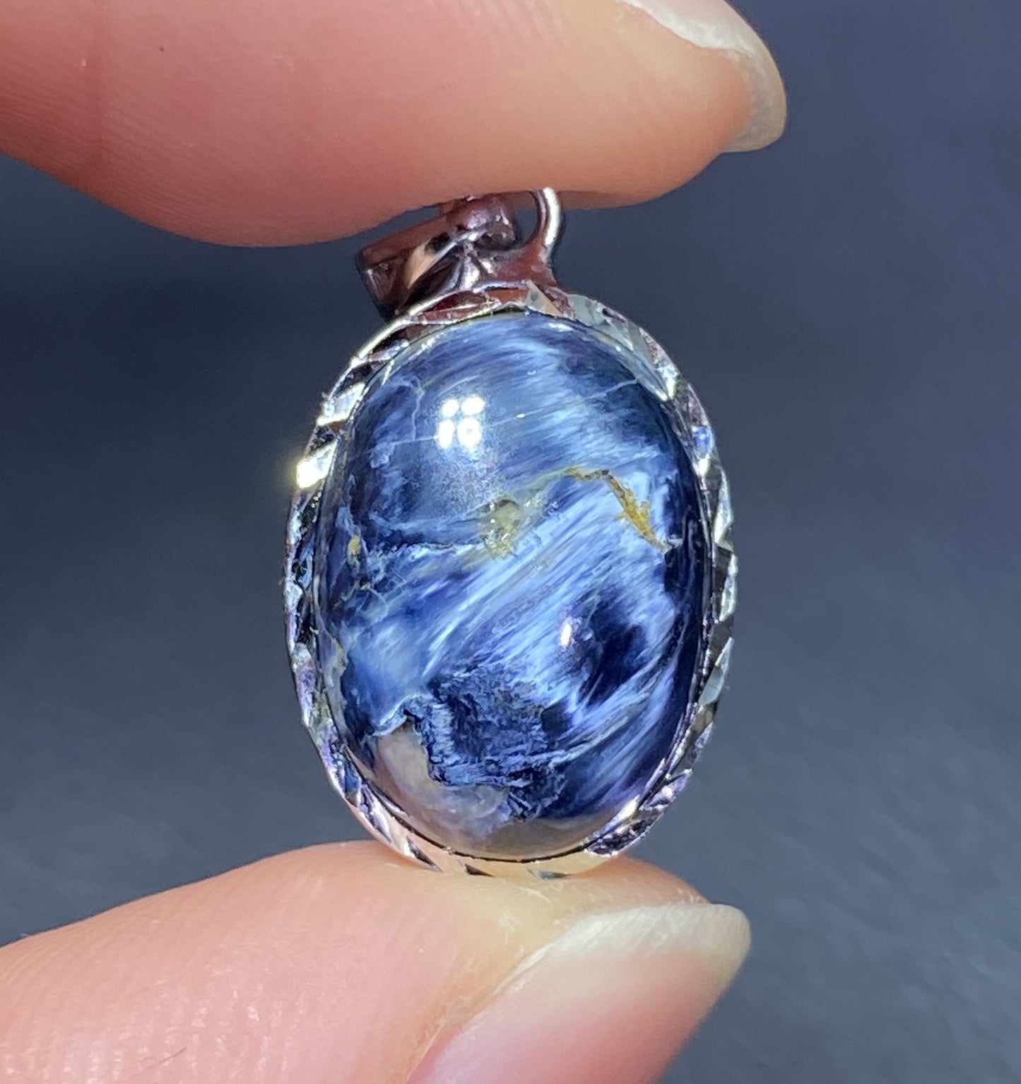 Pietersite,AA++ Natural Namibean Pietersite Pendant,925 Silver Pendant, Handmade Jewelry,(Sold at a discounted price) ET459