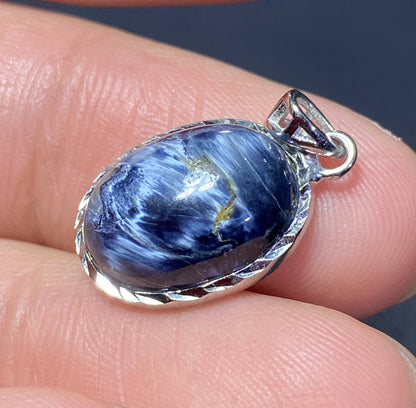 Pietersite,AA++ Natural Namibean Pietersite Pendant,925 Silver Pendant, Handmade Jewelry,(Sold at a discounted price) ET459