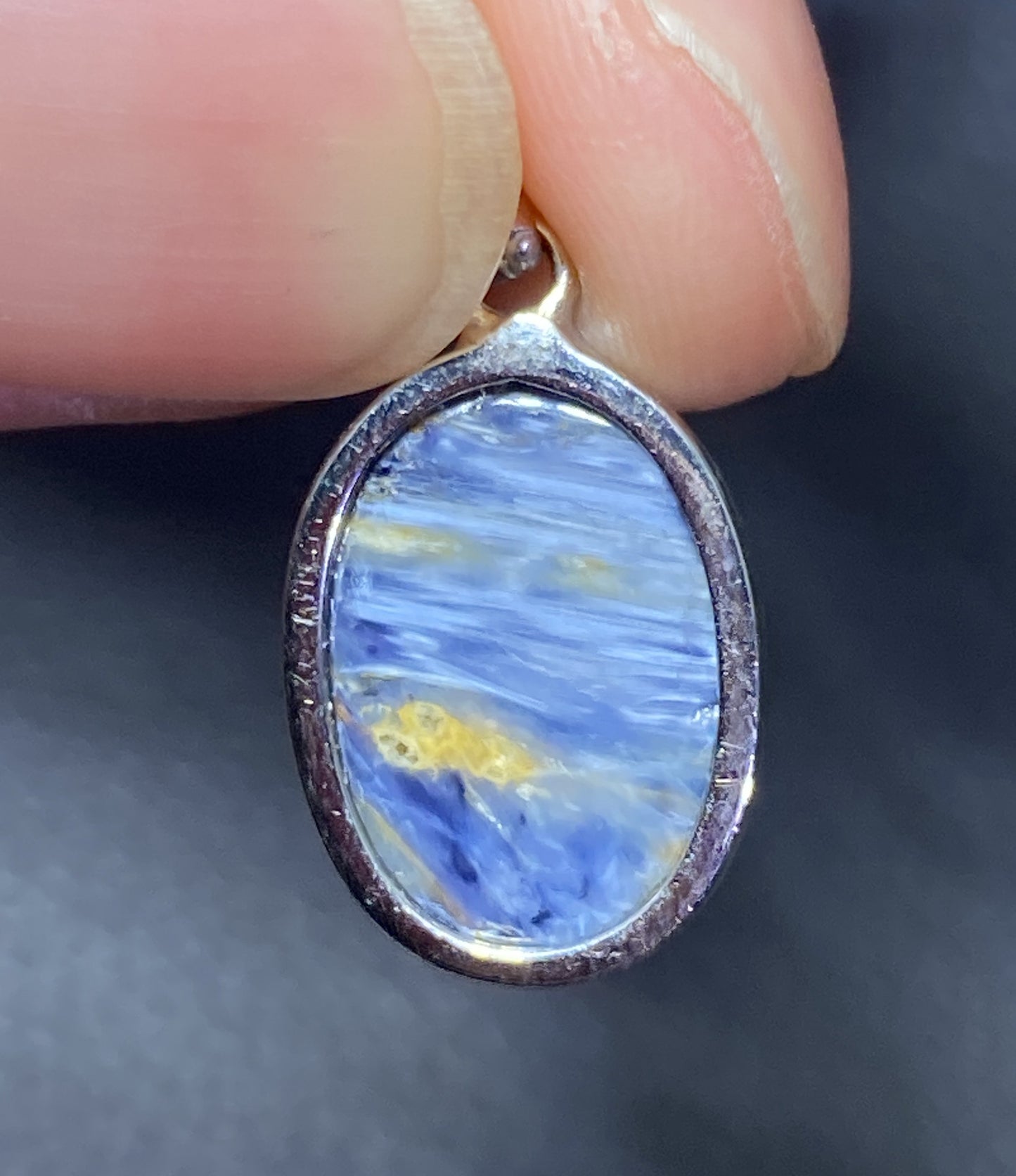 Pietersite,AA++ Natural Namibean Pietersite Pendant,925 Silver Pendant, Handmade Jewelry,(Sold at a discounted price) ET459