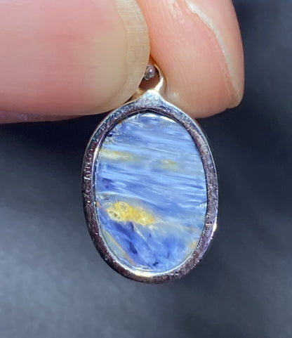 Pietersite,AA++ Natural Namibean Pietersite Pendant,925 Silver Pendant, Handmade Jewelry,(Sold at a discounted price) ET459