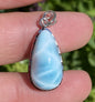 AAA+ Natural Authentic Dominican Larimar Pendant,Gems Jewelry,Gems Pendant,Crystal Pendant,ET719