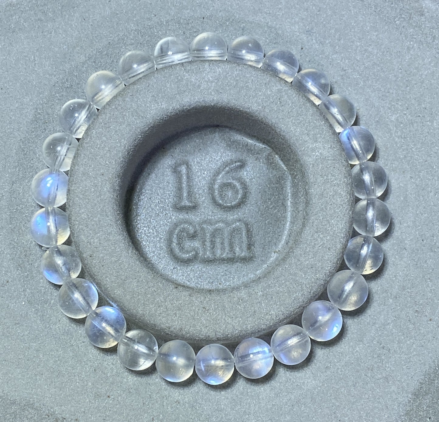 AAAA+ Moonstone Bracelet Collectible Quality Moonstone Bracelet,7.4mm Bracelet,Girls Bracelet,Anniversary Gifts,Gems Bracelet ET0364