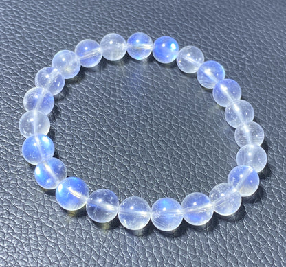 AAAA+ Moonstone Bracelet,Collectible Quality Moonstone Bracelet,8.3mm Bracelet,Girls Bracelet,Anniversary Gifts ET0366