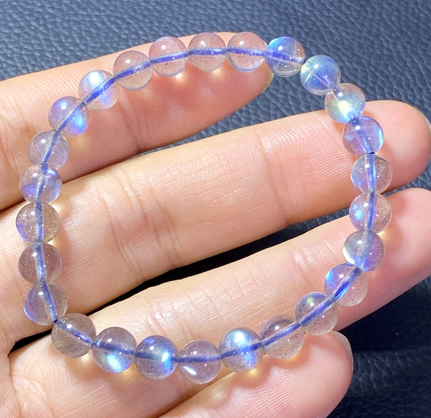 Labradorite Bracelet,AAAA+ Natural Authentic Labradorite,Handmade Jewelry,Crystal Bracelet,Gemstone Bracelet,8mm Bracelet ET550