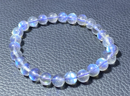 Labradorite Bracelet,AAAA+ Natural Authentic Labradorite,Handmade Jewelry,Crystal Bracelet,Gemstone Bracelet,8mm Bracelet ET550