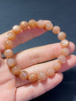 Sunstone,AAAA+ Natural Authentic Sunstone Bracelet,Crystal Bracelet,Gems Bracelet,Healing Stone Jewelry ET569