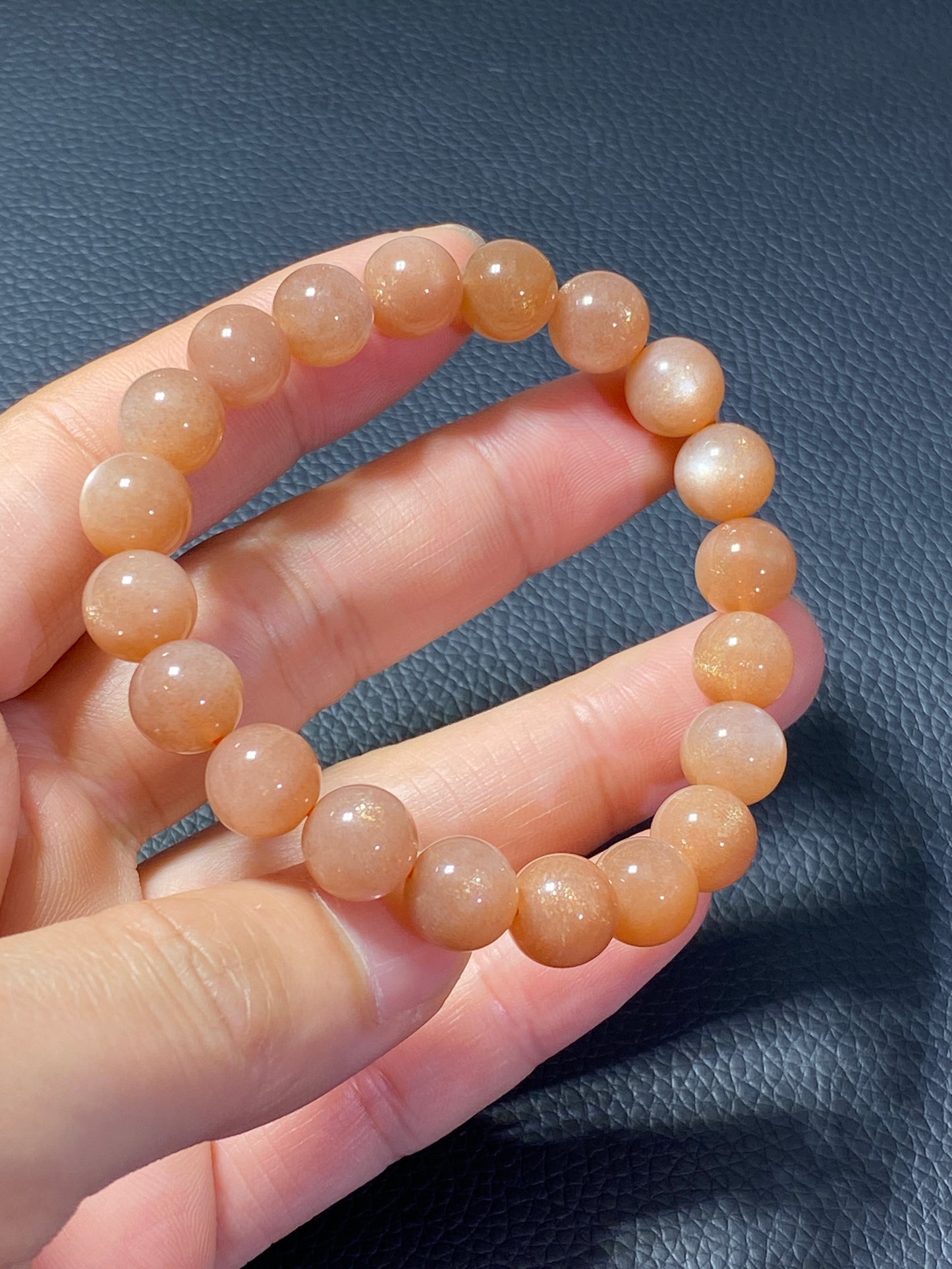 Sunstone,AAAA+ Natural Authentic Sunstone Bracelet,Crystal Bracelet,Gems Bracelet,Healing Stone Jewelry ET569