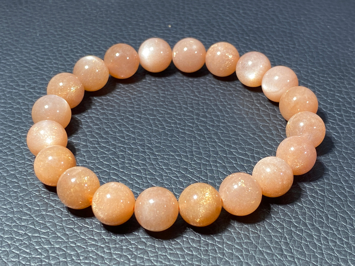 Sunstone,AAAA+ Natural Authentic Sunstone Bracelet,Crystal Bracelet,Gems Bracelet,Healing Stone Jewelry ET569