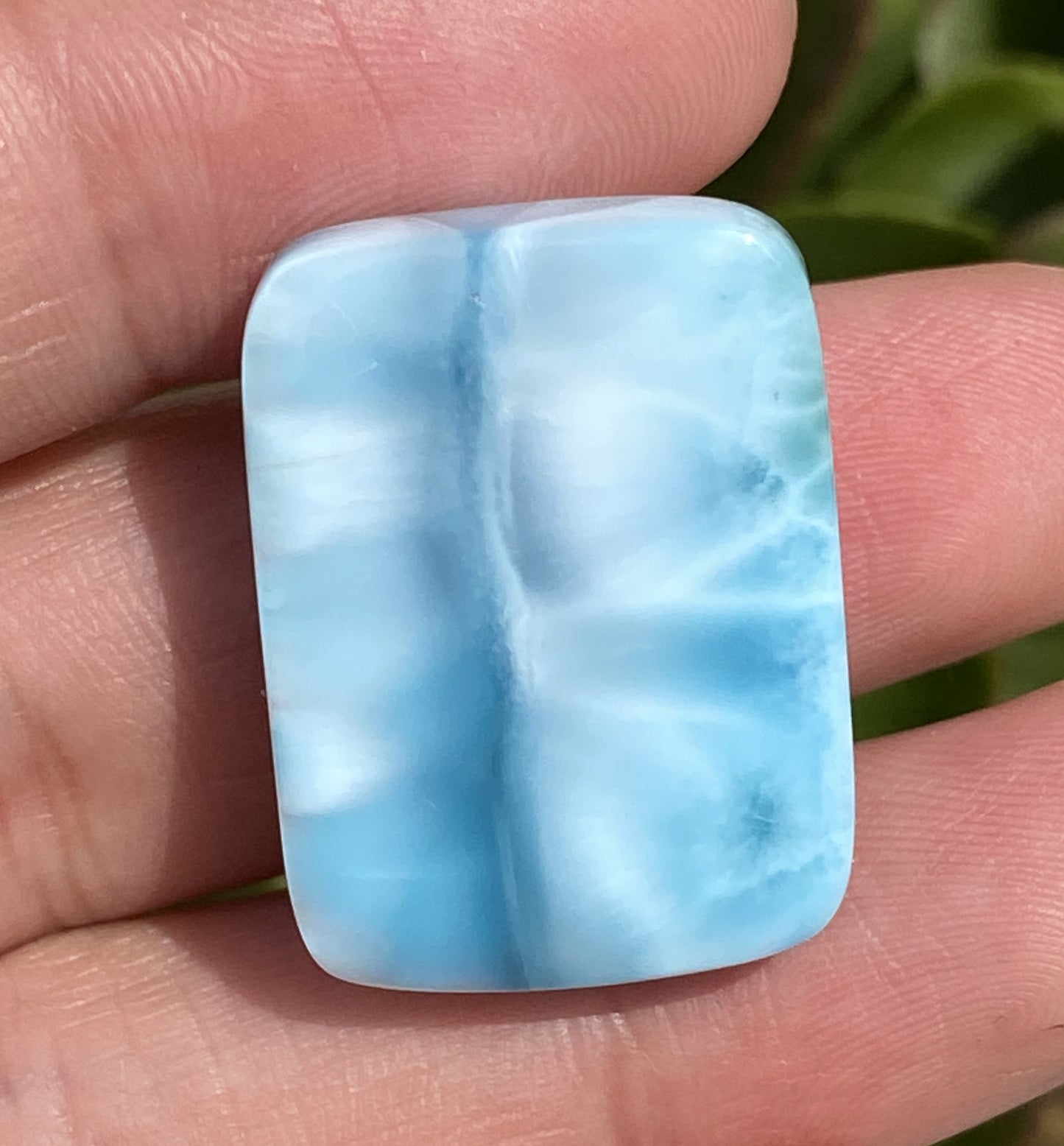 Natural Authentic Dominican Larimar Pendant,Larimar Stone,Larimar Jewelry,Larimar Necklace for Women,Pendant Necklace,ET001