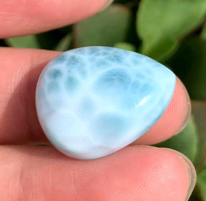 AA++ Natural Authentic Dominican Larimar Pendant,Larimar Necklace,Crystal Pendant,Gems Pendant ET059