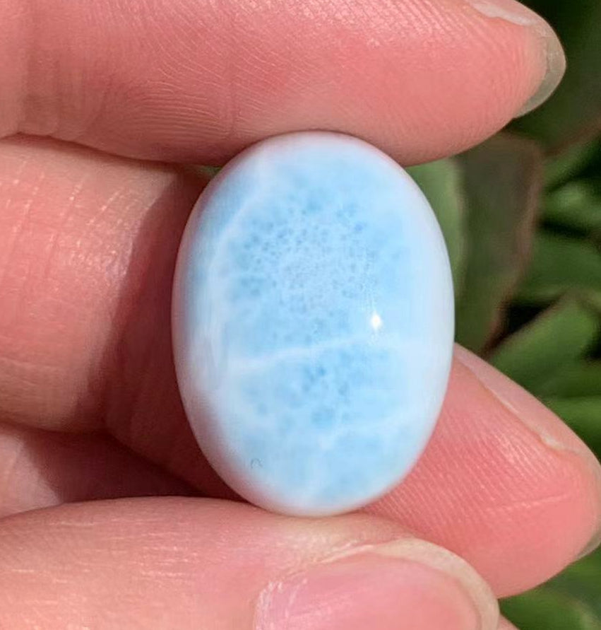 AAA Natural Authentic Dominican Larimar Pendant,Larimar Necklace,Crystal Pendant,Gems Pendant ET077