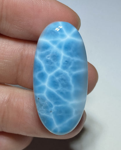 AAAA Natural Authentic Dominican Larimar Pendant,Larimar Necklace,Crystal Pendant,Gems Pendant ET260