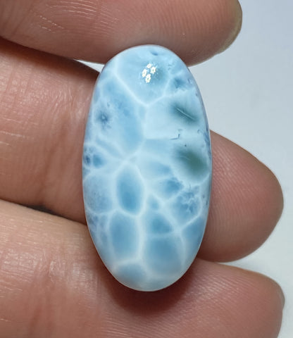 AAA Natural Authentic Dominican Larimar Pendant,Larimar Necklace,Crystal Pendant,Gems Pendant ET263