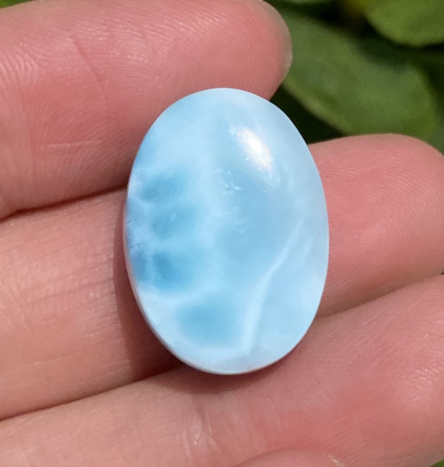 AAA Natural Authentic Dominican Larimar Pendant,Larimar Necklace,Crystal Pendant,Gems Pendant ET222