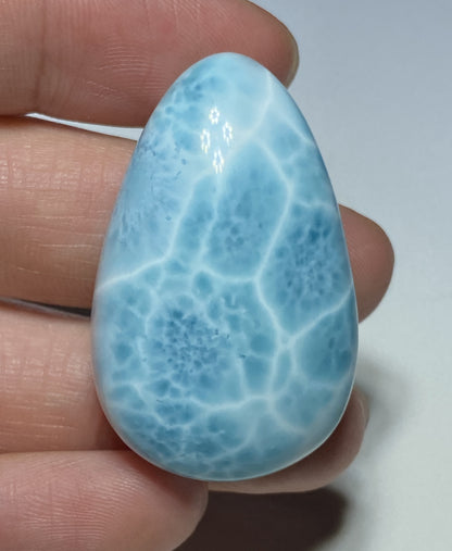 AAA+ Natural Authentic Dominican Larimar Pendant,Larimar Necklace,Crystal Pendant,Gems Pendant ET272