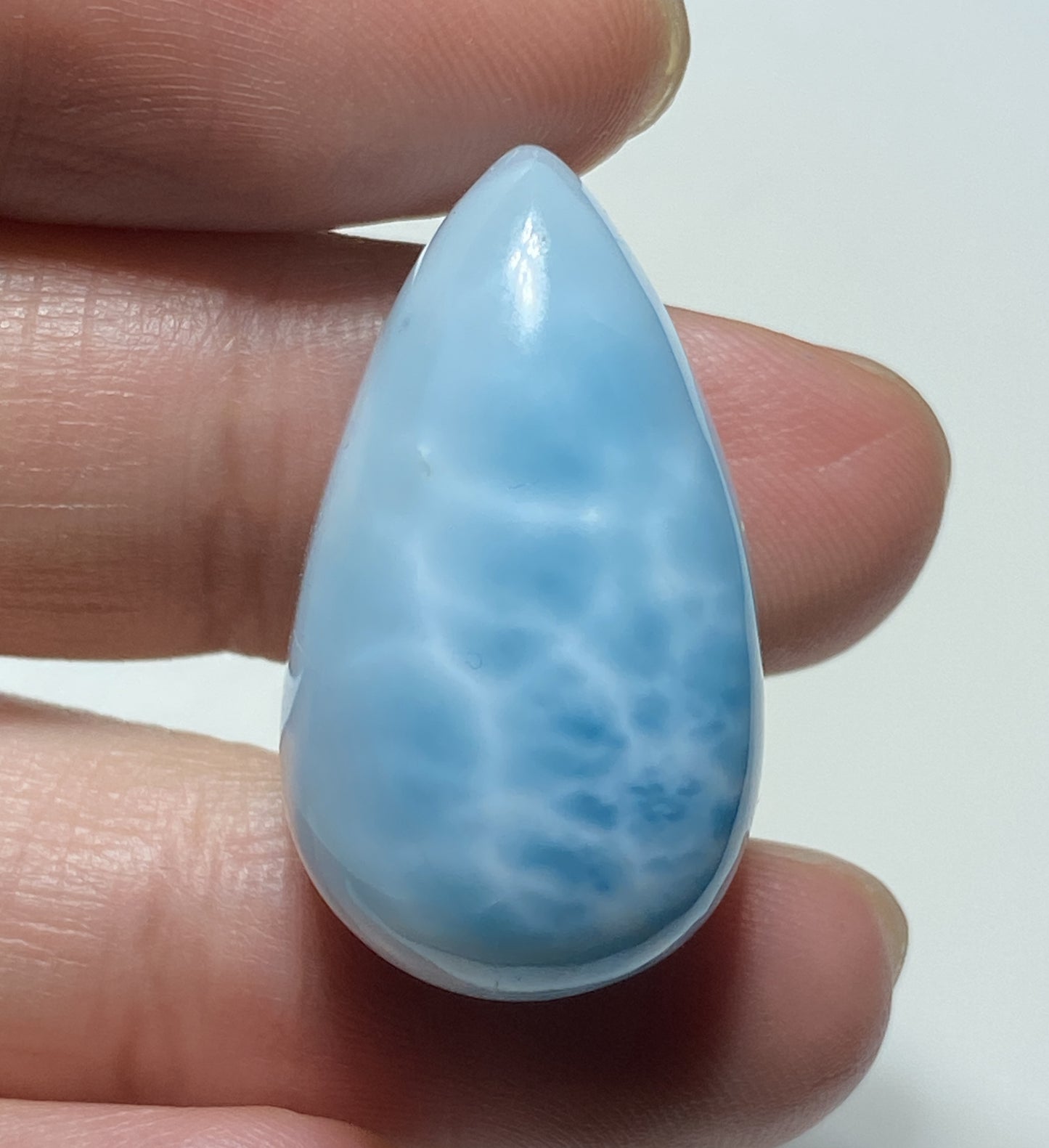 AAA+ Natural Authentic Dominican Larimar Pendant,Larimar Necklace,Crystal Pendant,Gems Pendant ET295