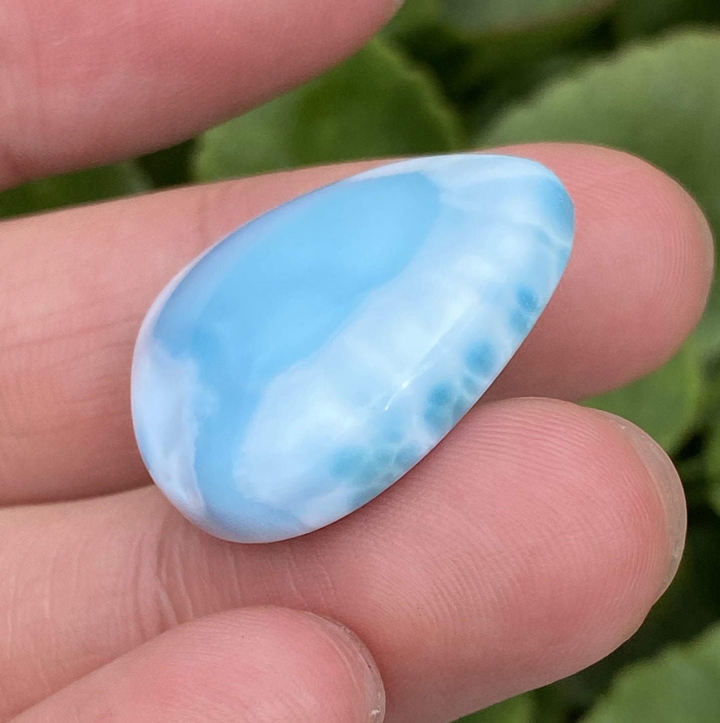 AAAA+ Natural Authentic Dominican Larimar Pendant,Gems Jewelry,Gems Pendant,Crystal Pendant,ET315