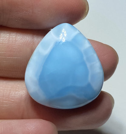 AAAA+ Natural Authentic Dominican Larimar Pendant,Gems Jewelry,Gems Pendant,Crystal Pendant,ET315