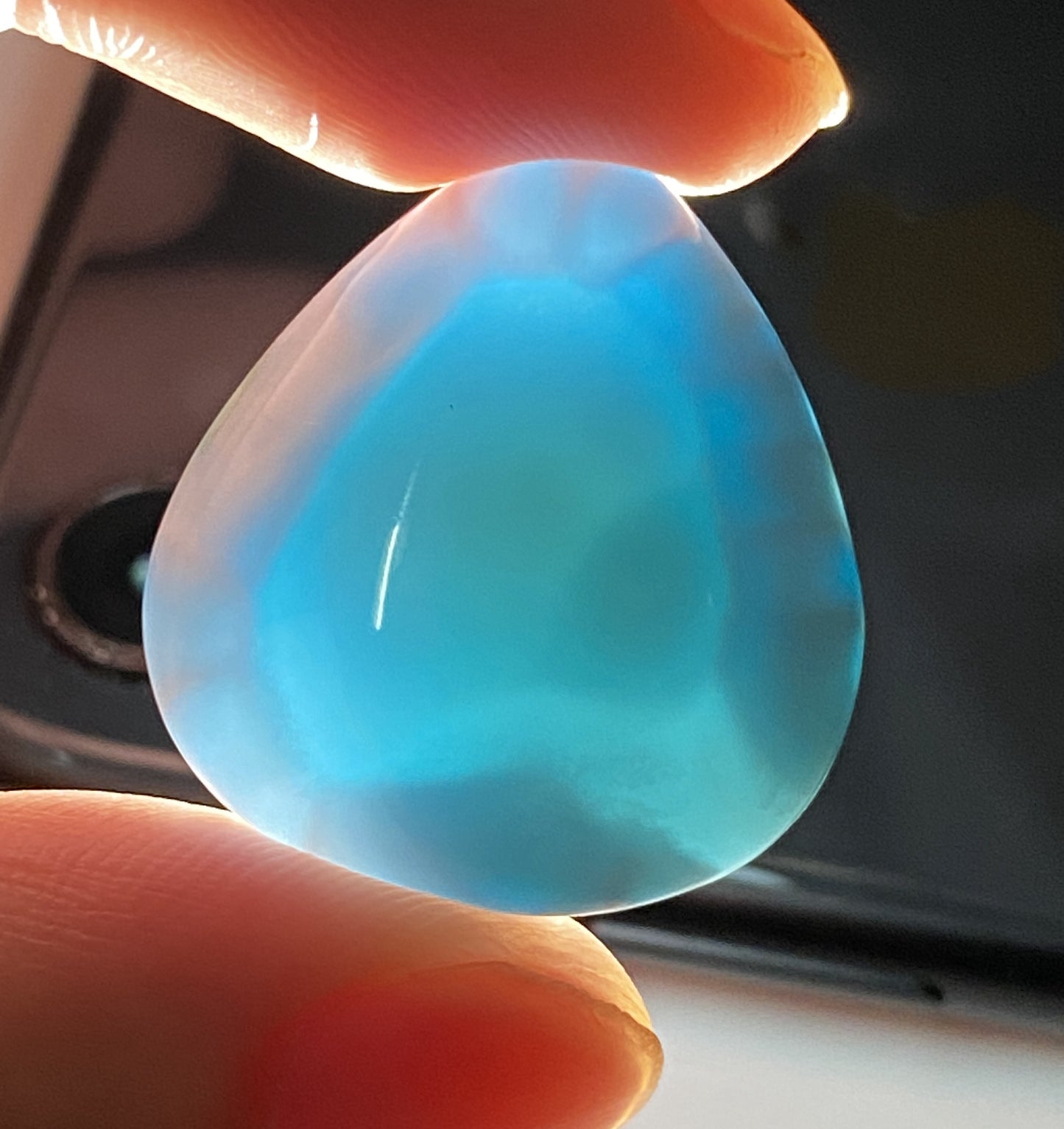 AAAA+ Natural Authentic Dominican Larimar Pendant,Gems Jewelry,Gems Pendant,Crystal Pendant,ET315