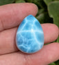 AAAA+ Natural Authentic Dominican Larimar Pendant,Gems Jewelry,Gems Pendant,Crystal Pendant,ET318