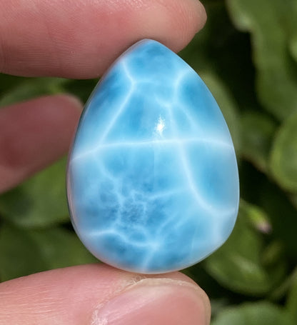 AAAA+ Natural Authentic Dominican Larimar Pendant,Gems Jewelry,Gems Pendant,Crystal Pendant,ET318