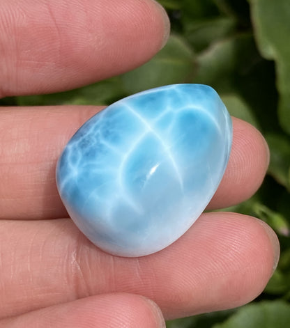 AAAA+ Natural Authentic Dominican Larimar Pendant,Gems Jewelry,Gems Pendant,Crystal Pendant,ET318