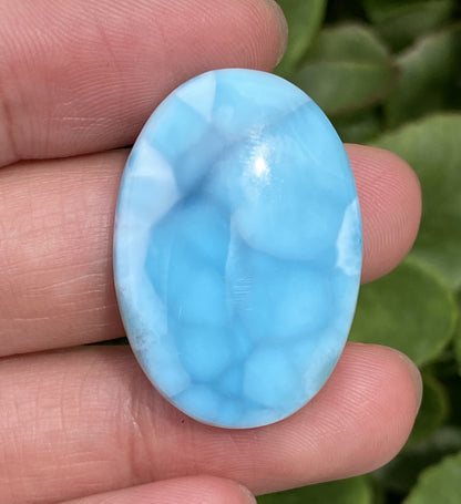 AAA+ Natural Authentic Dominican Larimar Pendant,Larimar Necklace,Crystal Pendant,Gems Pendant ET167