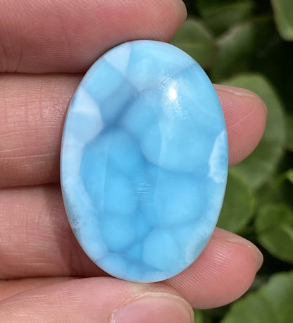 AAA+ Natural Authentic Dominican Larimar Pendant,Larimar Necklace,Crystal Pendant,Gems Pendant ET167