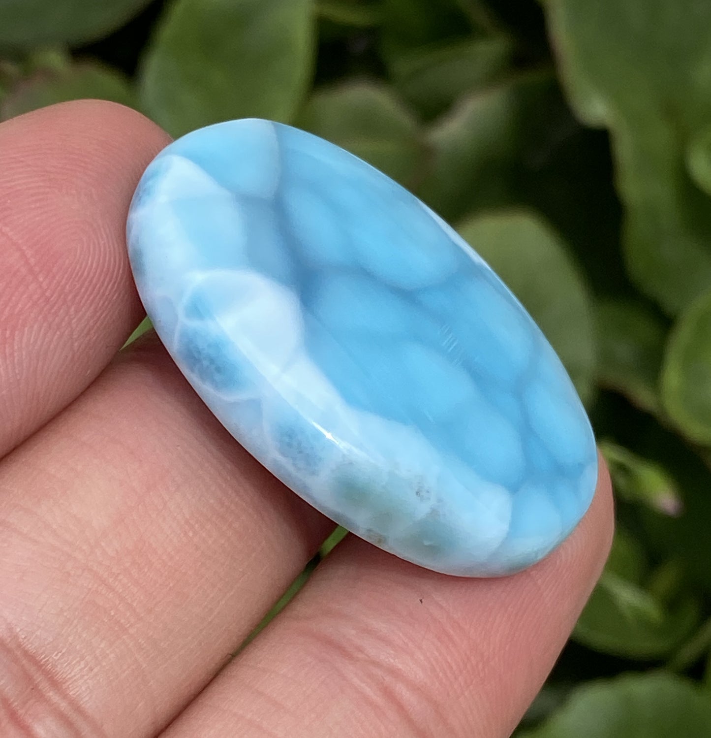 AAA+ Natural Authentic Dominican Larimar Pendant,Larimar Necklace,Crystal Pendant,Gems Pendant ET167