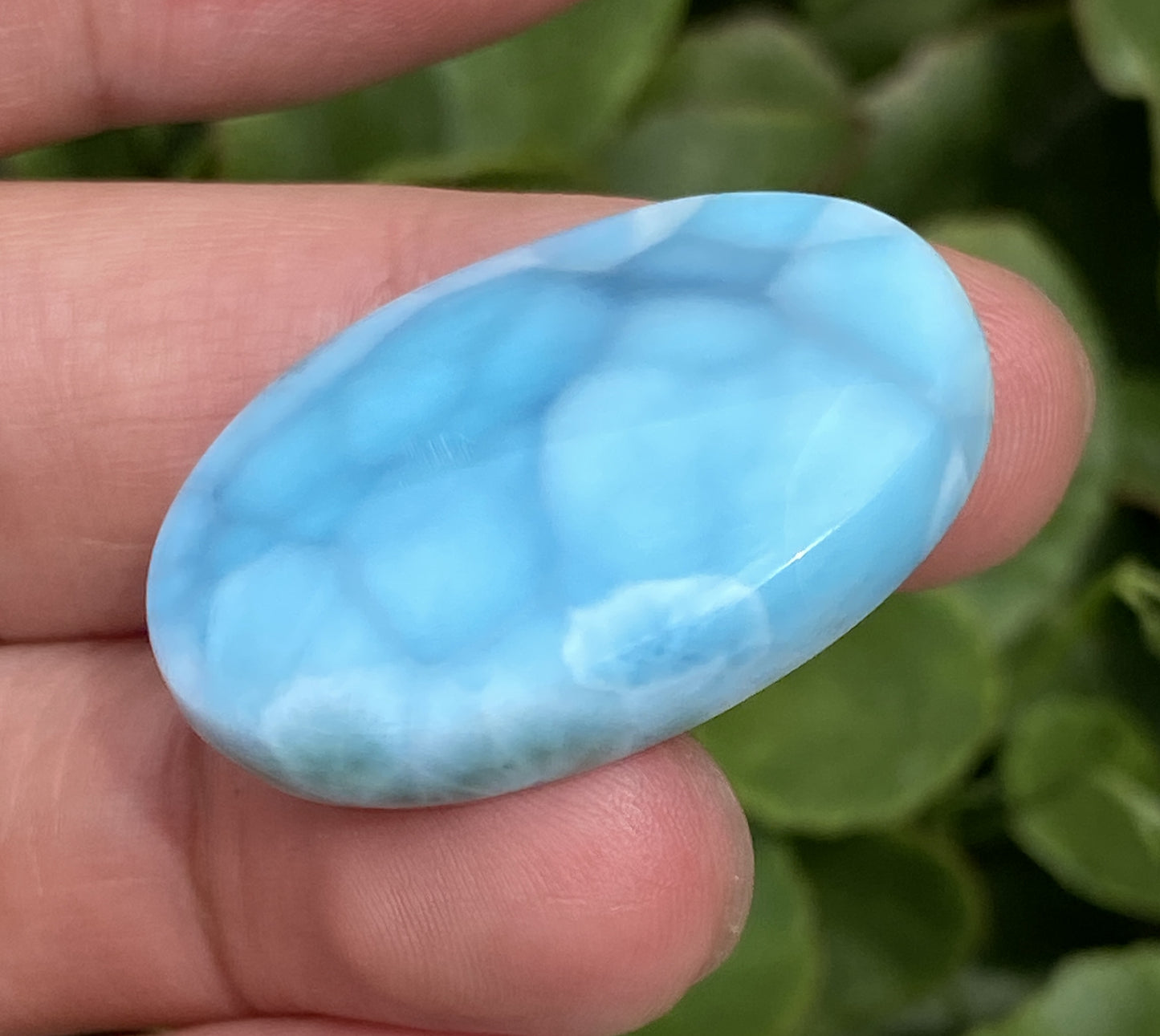AAA+ Natural Authentic Dominican Larimar Pendant,Larimar Necklace,Crystal Pendant,Gems Pendant ET167