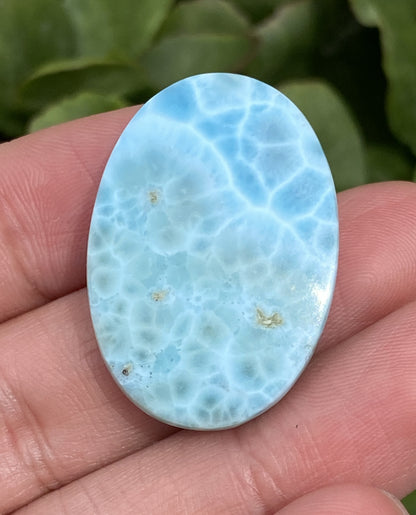 AAA+ Natural Authentic Dominican Larimar Pendant,Larimar Necklace,Crystal Pendant,Gems Pendant ET167