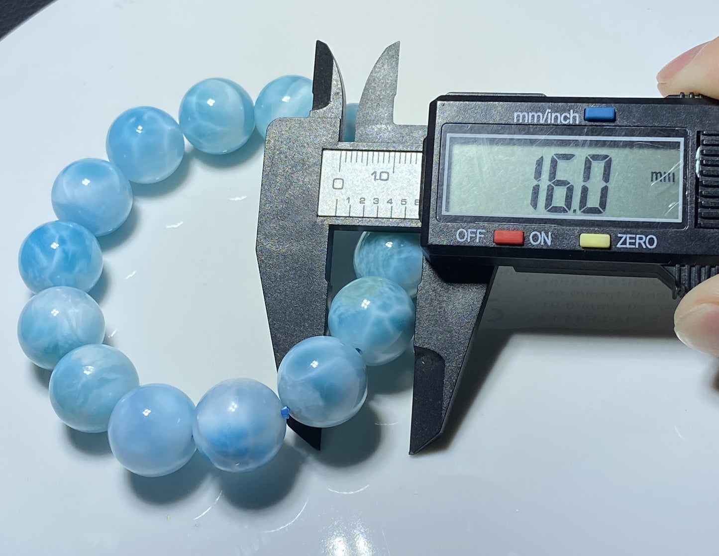 AAA Natural Authentic Dominican Larimar Bracelet,Larimar,Crystal Bracelet,Gems Bracelet ET308