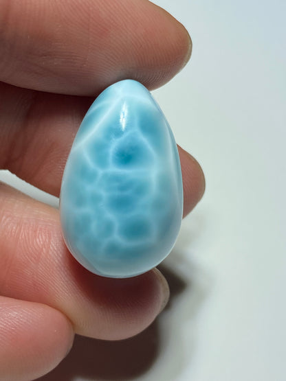 AAA++ Natural Authentic Dominican Larimar Pendant,Larimar Necklace,Crystal Pendant,Gems Pendant ET312