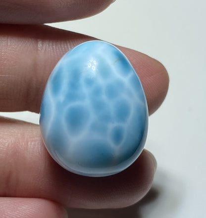 AAA+ Natural Authentic Dominican Larimar Pendant,Gems Jewelry,Gems Pendant,Crystal Pendant,ET320