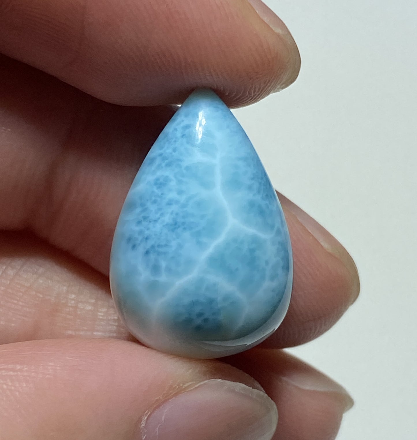 AAA+ Natural Authentic Dominican Larimar Pendant,Gems Jewelry,Gems Pendant,Crystal Pendant,ET322