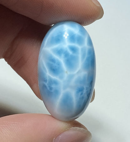 AAAA Natural Authentic Dominican Larimar Pendant,Gems Jewelry,Gems Pendant,Crystal Pendant,ET370