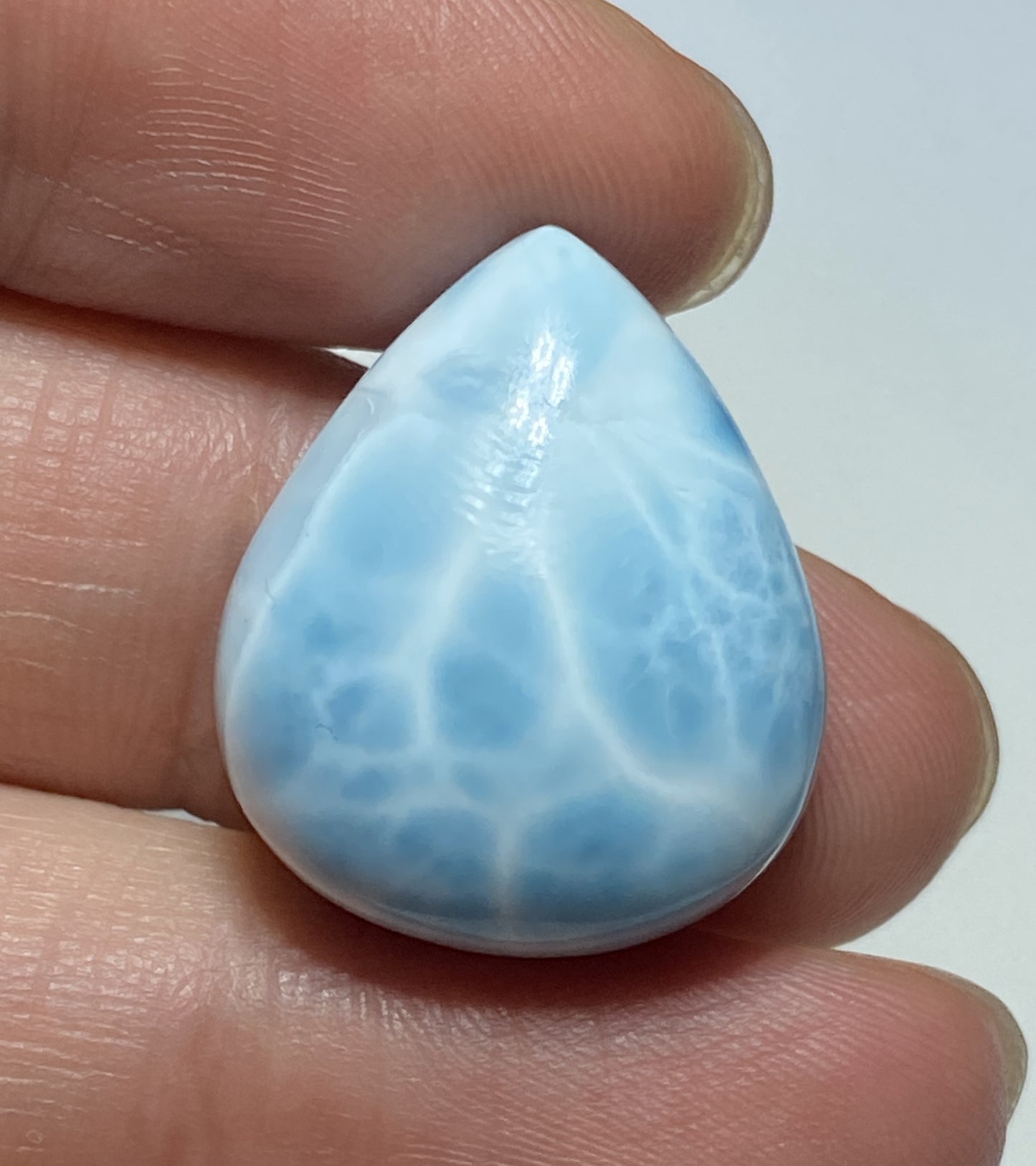 AAA+ Natural Authentic Dominican Larimar Pendant,Gems Jewelry,Gems Pendant,Crystal Pendant,ET383