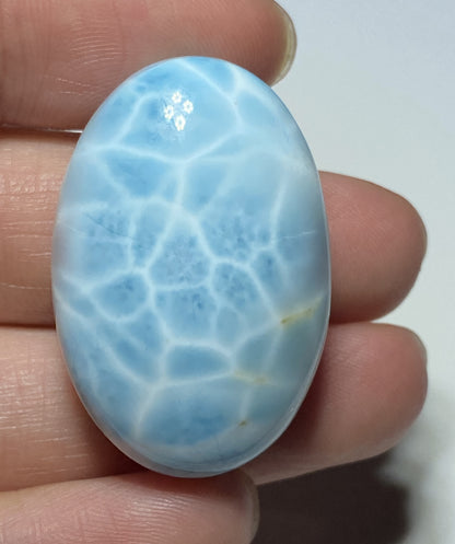 AAA+ Natural Authentic Dominican Larimar Pendant,Gems Jewelry,Gems Pendant,Crystal Pendant,ET384