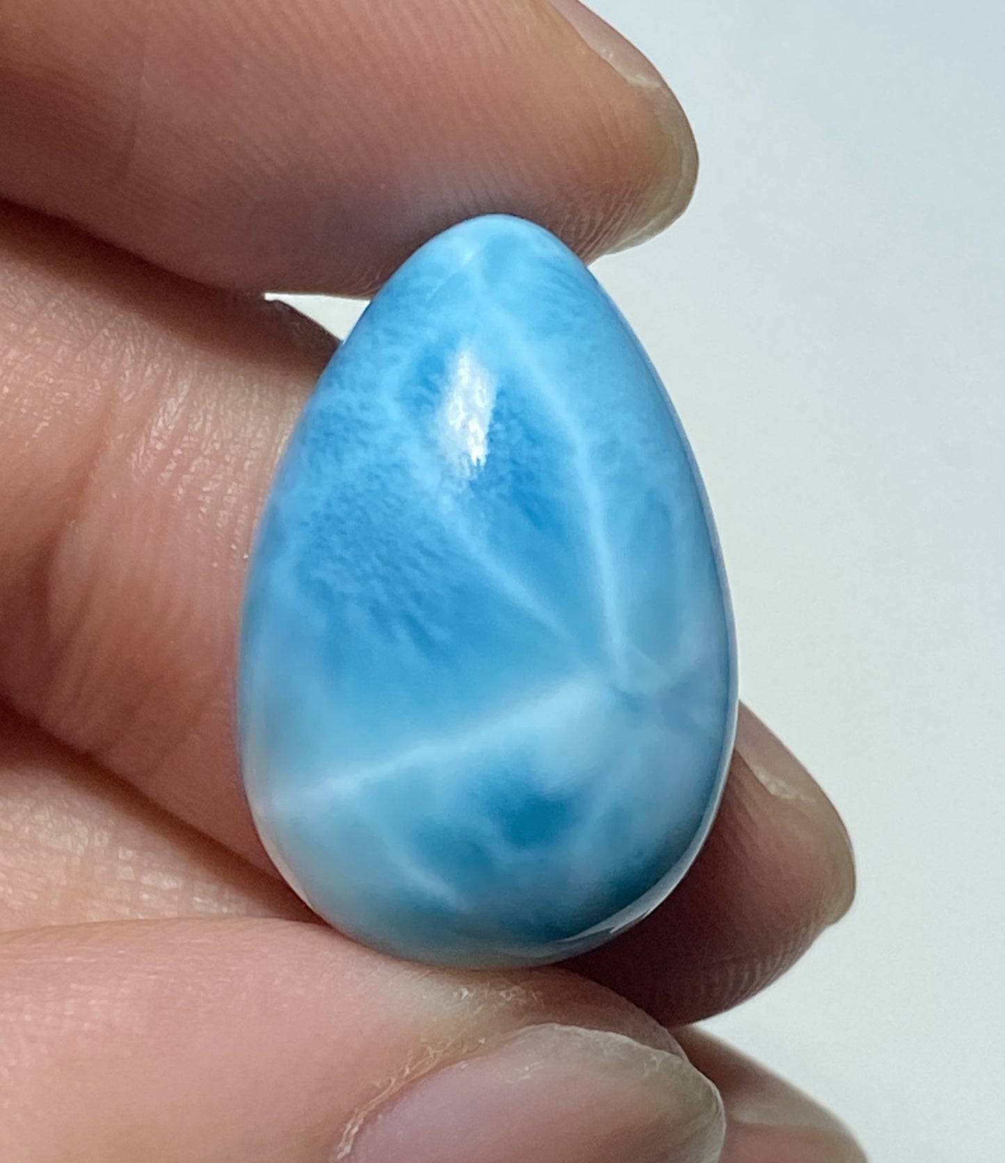 AAAA Natural Authentic Dominican Larimar Pendant,Gems Jewelry,Gems Pendant,Crystal Pendant,ET390