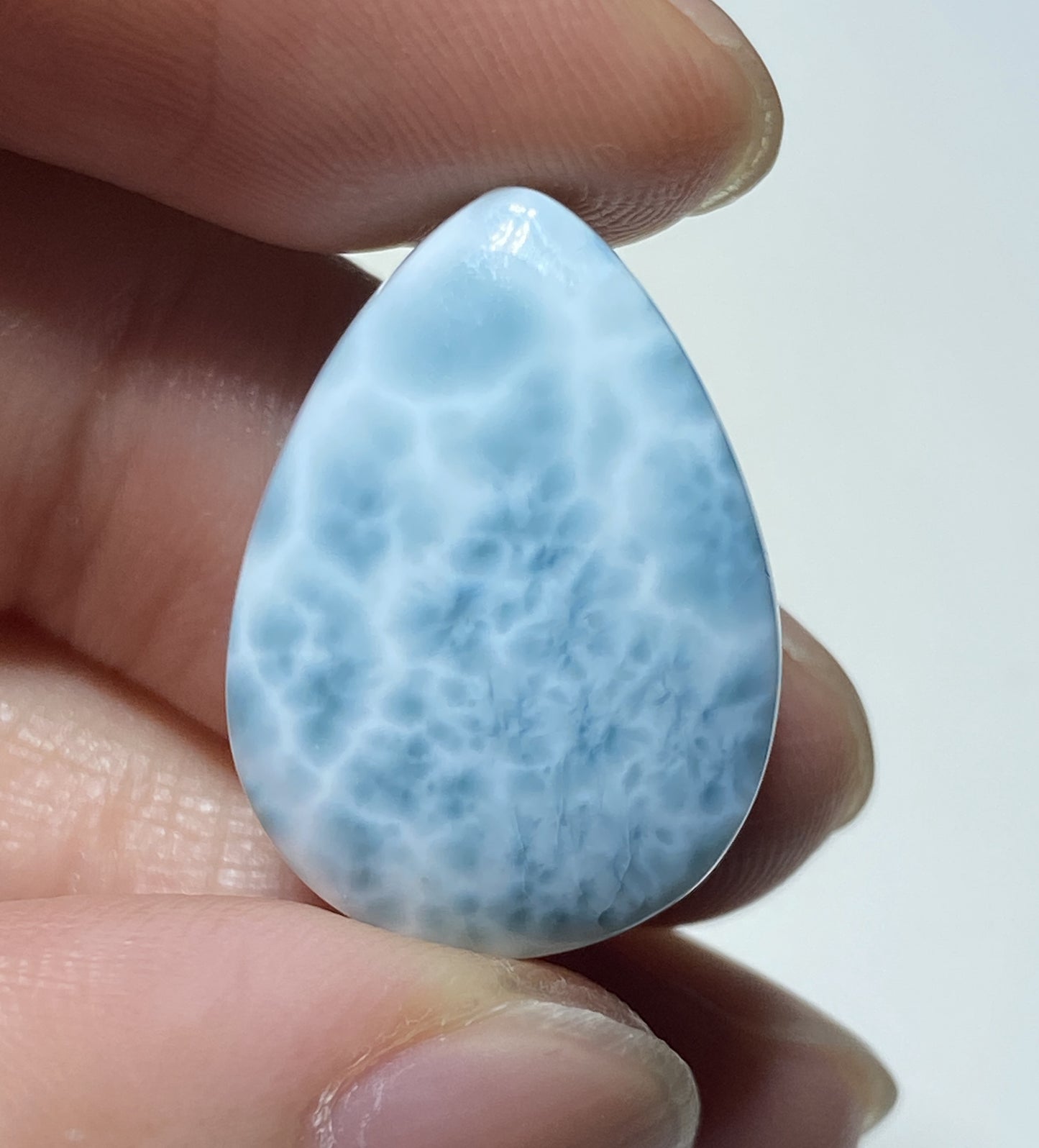 AAA Natural Authentic Dominican Larimar Pendant,Gems Jewelry,Gems Pendant,Crystal Pendant,ET418