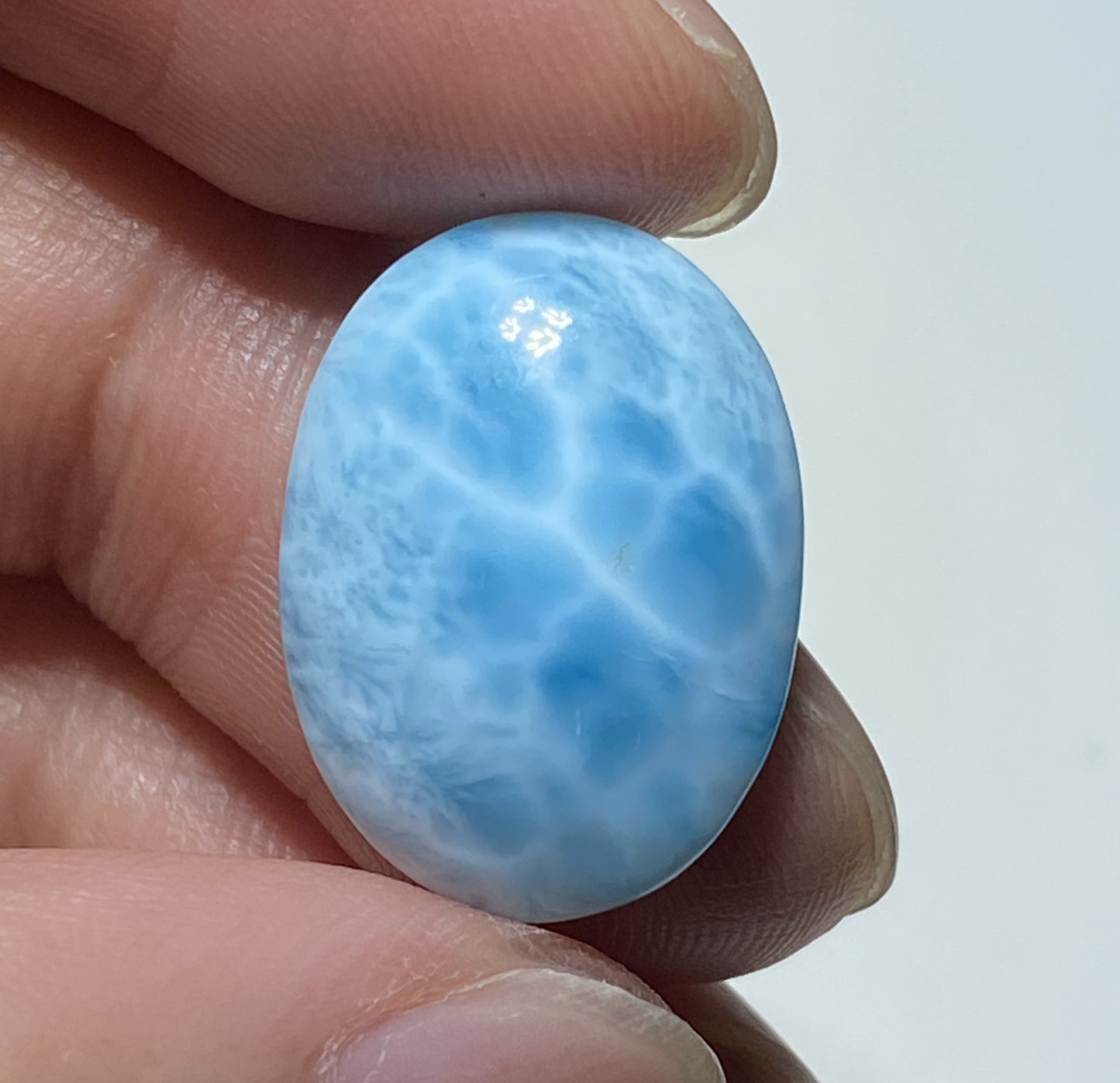 AAA+ Natural Authentic Dominican Larimar Pendant,Gems Jewelry,Gems Pendant,Crystal Pendant,ET439